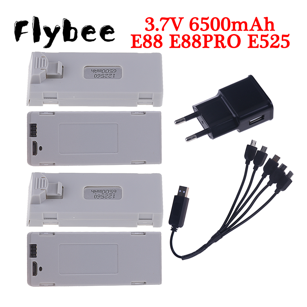 Drone Rcs - Baterai Lipo 3.7V 6500mAh baterai Lipo