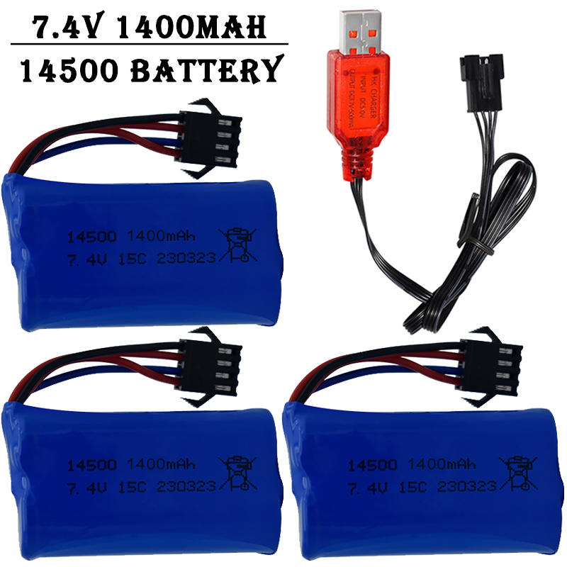 Baterai Lithium-Ion 7.4V 1400M - Lipo Battery Charger ulasan dan harga