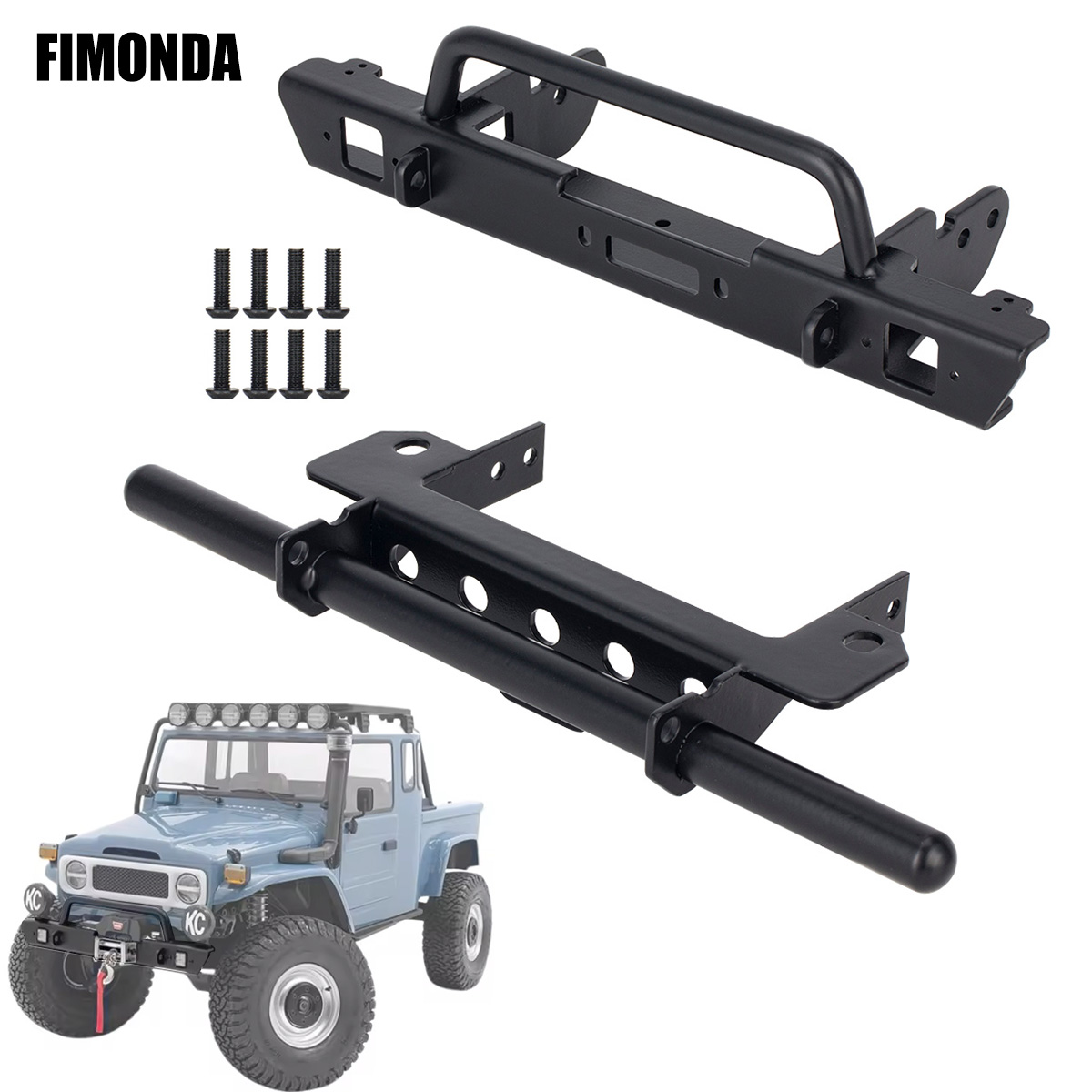 Bumper Depan Logam untuk VP VS - Rc Rock Crawler ulasan dan harga