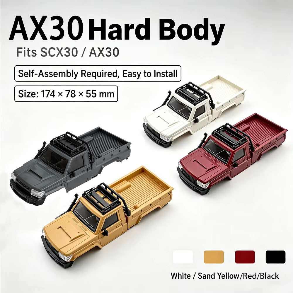 Bodi Keras untuk Mobil Pickup  - Rc Rock Crawler ulasan dan harga