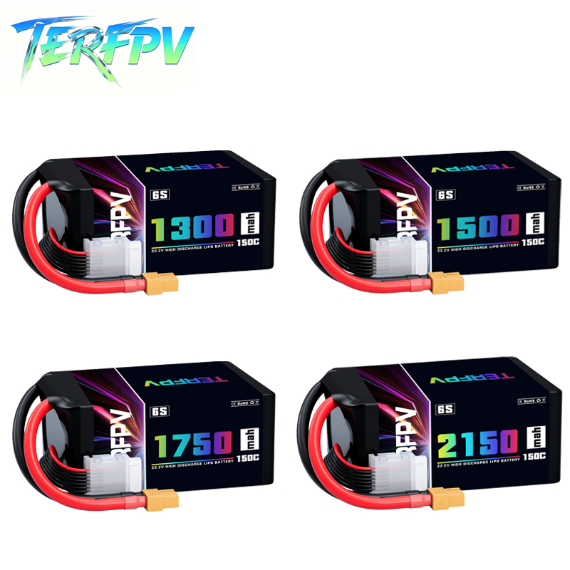 Baterai Lipo TERFPV 6S 22.2V 1 - Drone Rcs ulasan dan harga