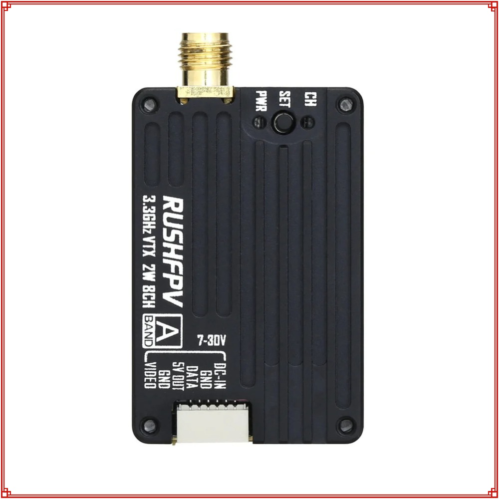 2026 RUSHFPV 3.3G 2W VTX Trans - Rc Transmitter Drone ulasan dan harga