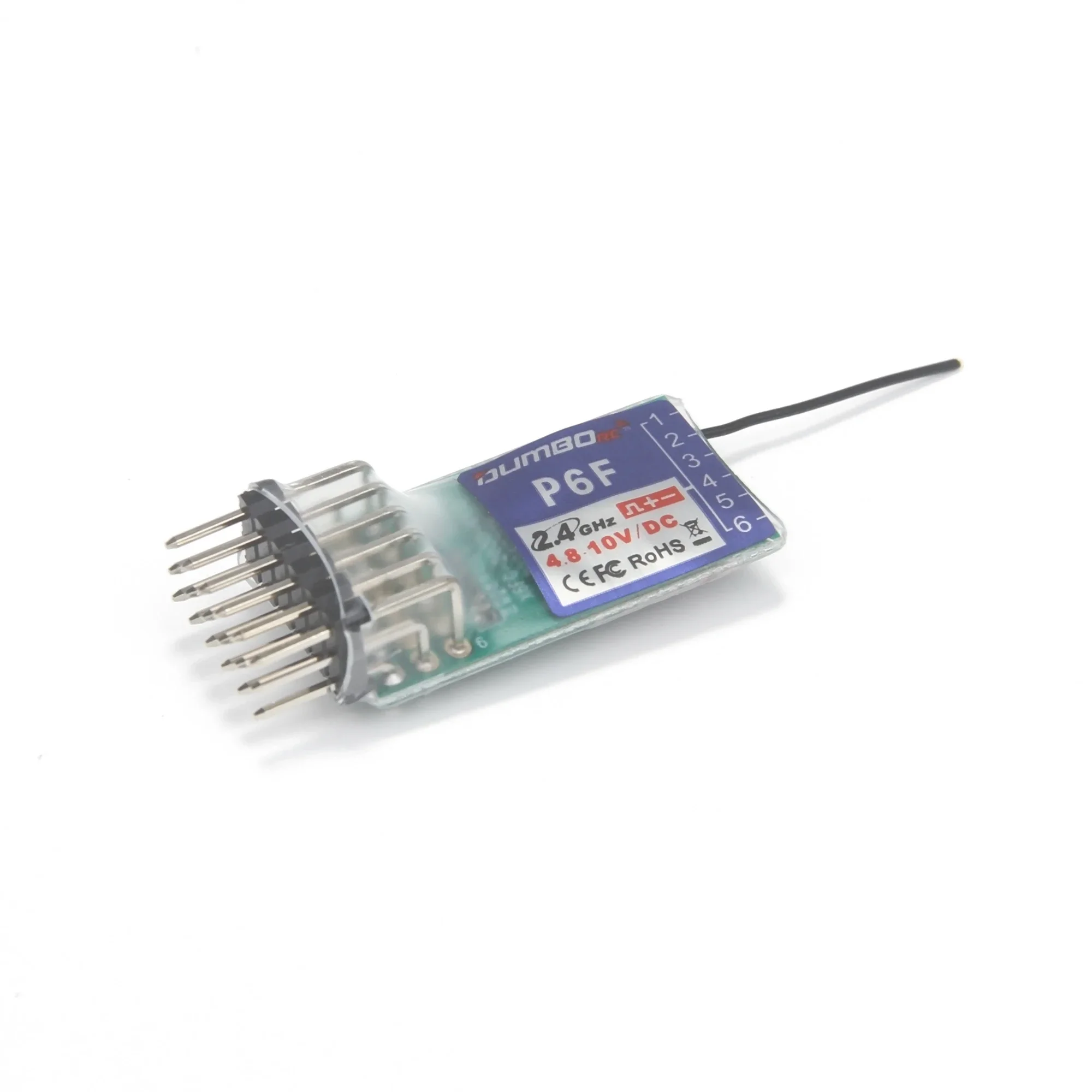 DUMBORC P6F Mini Receiver 6CH  - Telemetry Module Rc ulasan dan harga