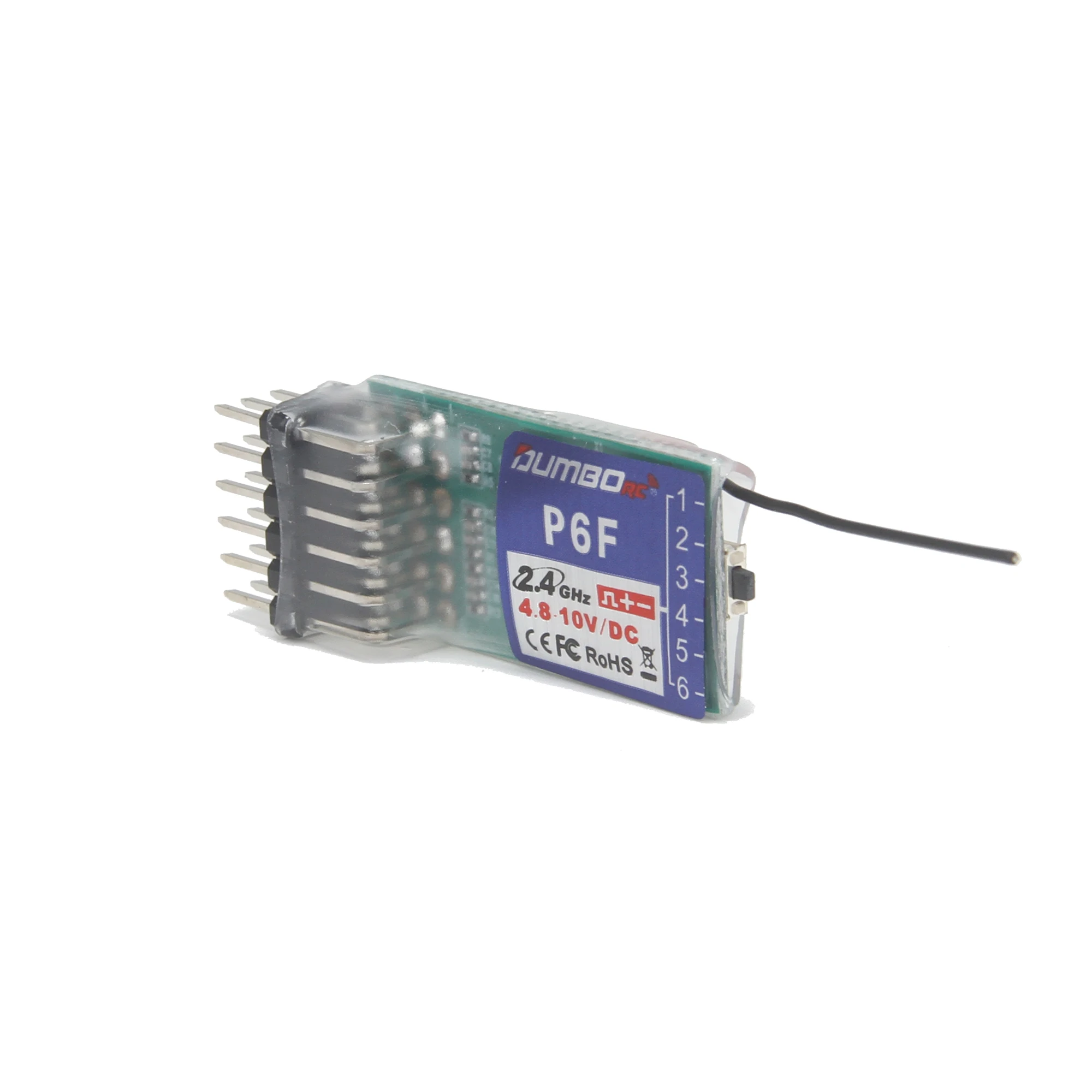 DUMBORC P6F Mini Receiver 6CH  - Telemetry Module Rc ulasan dan harga