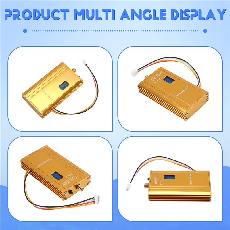 A48U 1.5G 1.5W FPV VTX 12CH 15 - Rc Transmitter Drone ulasan dan harga