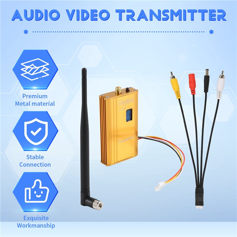 A48U 1.5G 1.5W FPV VTX 12CH 15 - Rc Transmitter Drone ulasan dan harga